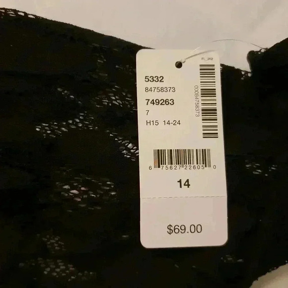 🔥2/40$🔥Beautiful  Junarose black lace top - Picture 5 of 6